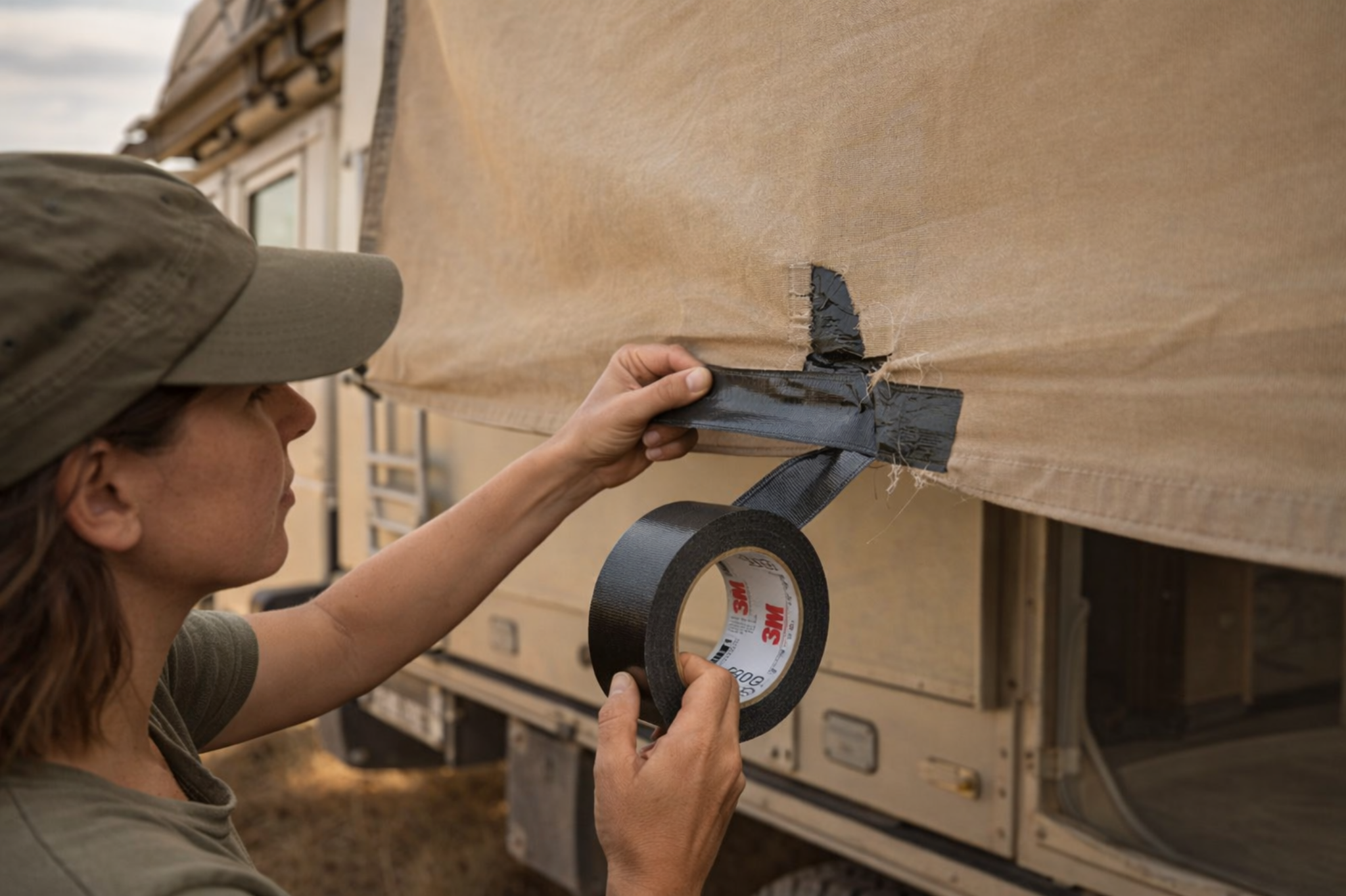 Repair tape, it can fix anything