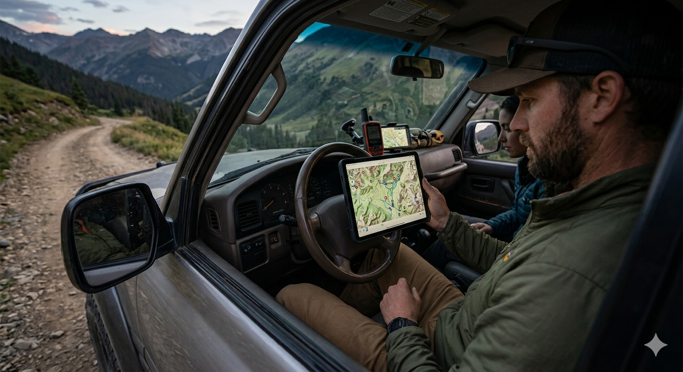 Find your path, onroad and offroad